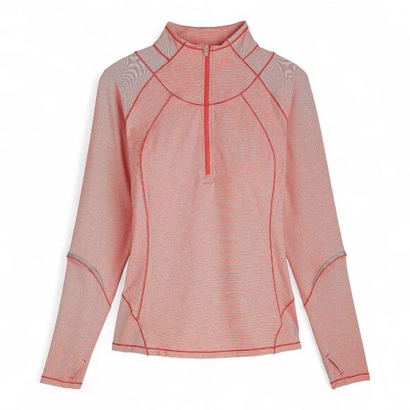 Coolibar Women’s UPF 50+ UV Protective Quarter-Zip Pullover Sweater Size M Pink - Picture 1 of 10